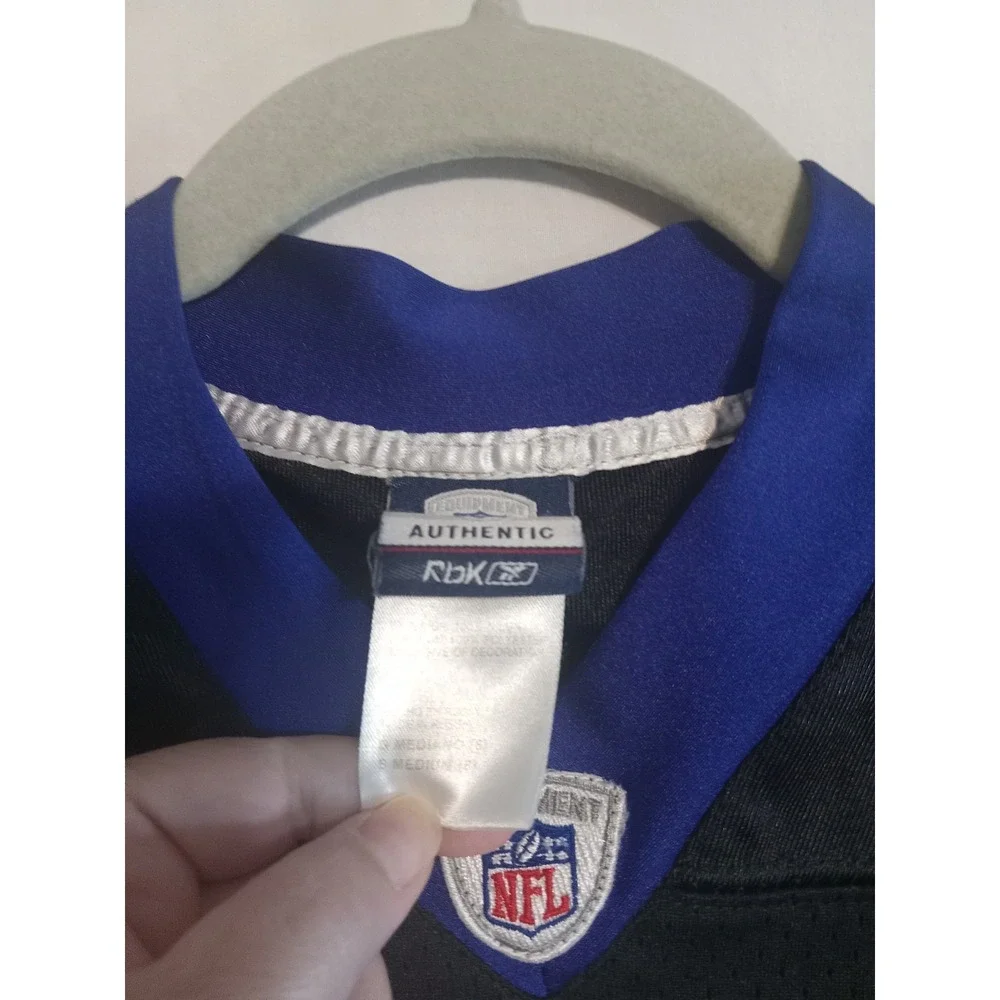 2004 VINT Original Reebok NFL Baltimore Ravens Jersey Youth Sz8 ‎ Joe Flacco #5